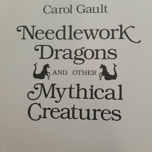 Needlework Dragons and Other Mythical Creatures Book - Picture 4 of 8